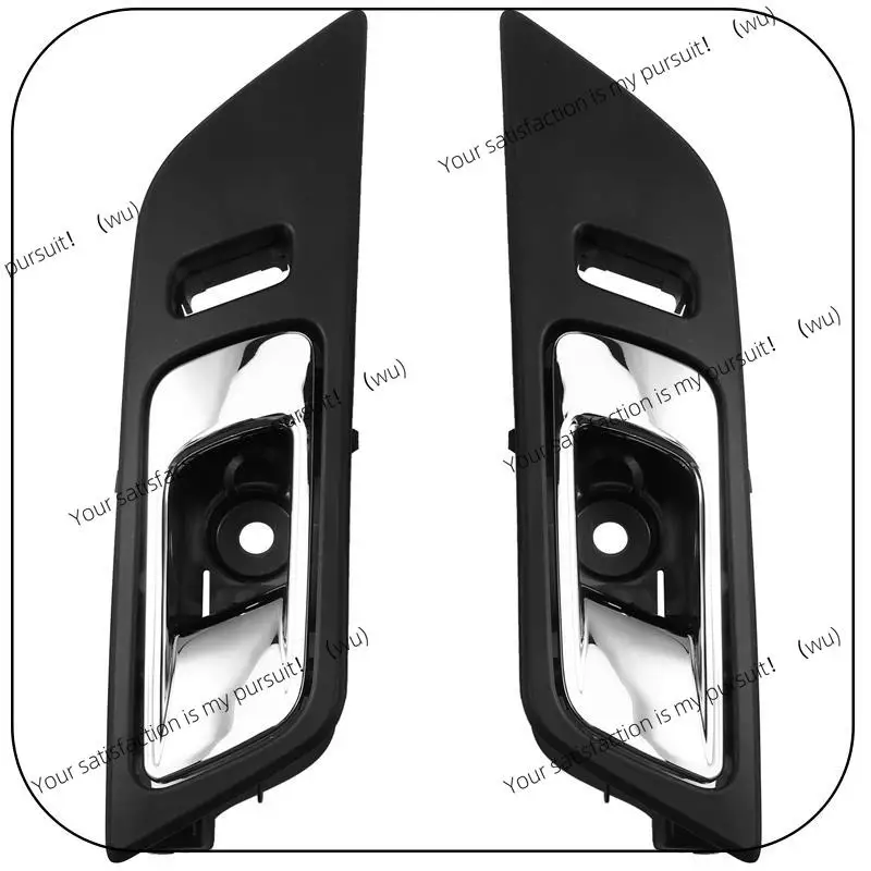 1Pair Inside Door Handle Chrome FR3Z-6322601-AC FR3Z-6322600-AC For Ford Mustang 2015-2018 FR3Z6322601AA FR3Z6322600AA
