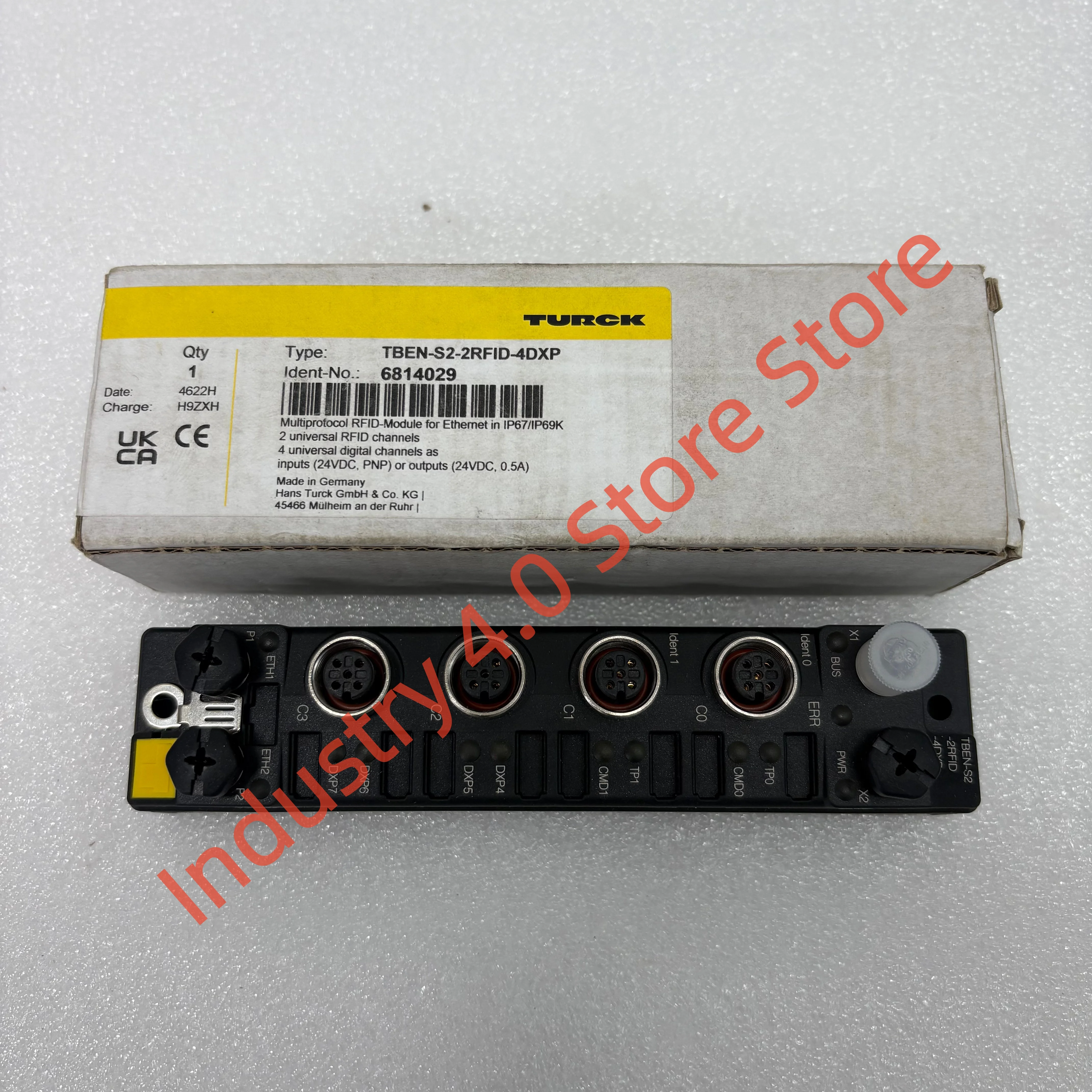 PLC Module TBEN-S2-2RFID-4DXP 6814029 new in box