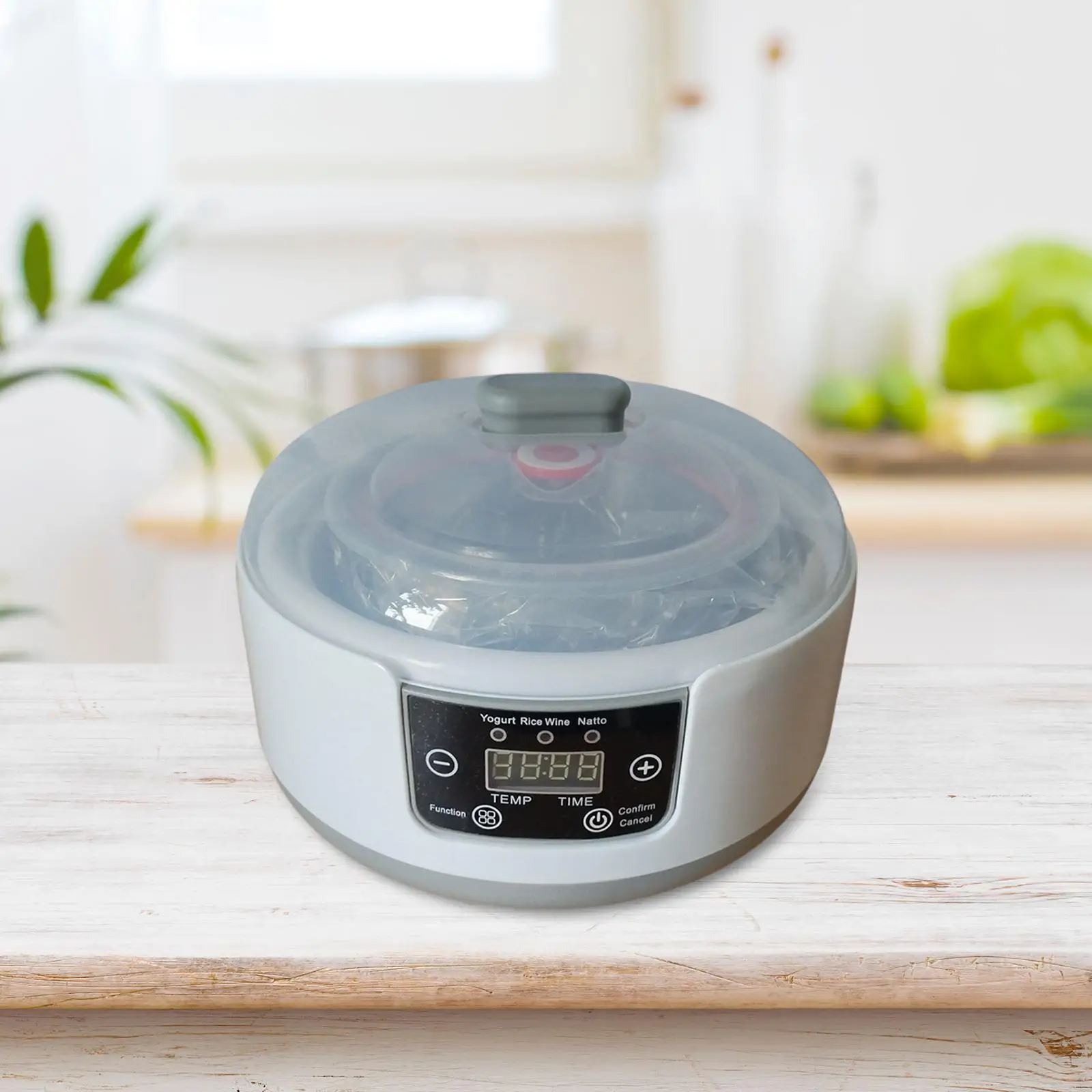 Automatische Joghurt Maker Geräuscharm Multifunktionale Selbstgemachte DIY Haushalt Edelstahl Innen Topf Elektrische Joghurt Maschine