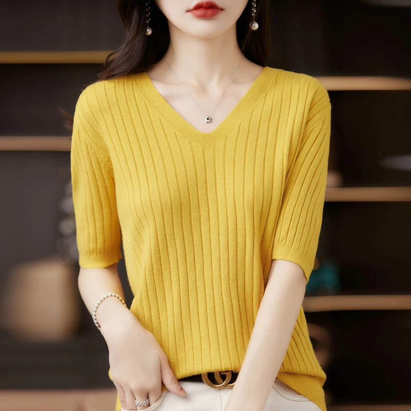 노란색
