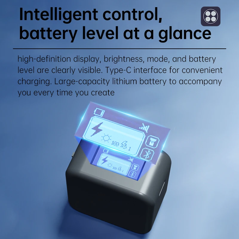 Mini LED Light Mobile Phone Selfie Light 1200nit For iPhone 17 16 15 14 Pro Max Pocket Light for Vlog Live Streaming Photography