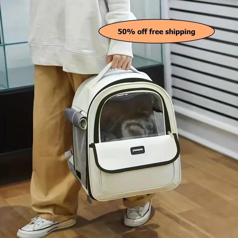 

Going Out Large Cat Backpack Transparent Space Capsule Breathable Portable Bag Backpack Cat Dog Supplies Free shipping