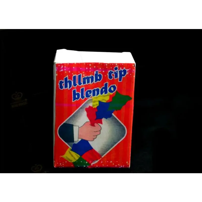 Thumb Tip Blendo Silk,Magic Tricks Scarves Accessories Close-Up Comedy Illusions Stage Mentalism Magician Toys Fun