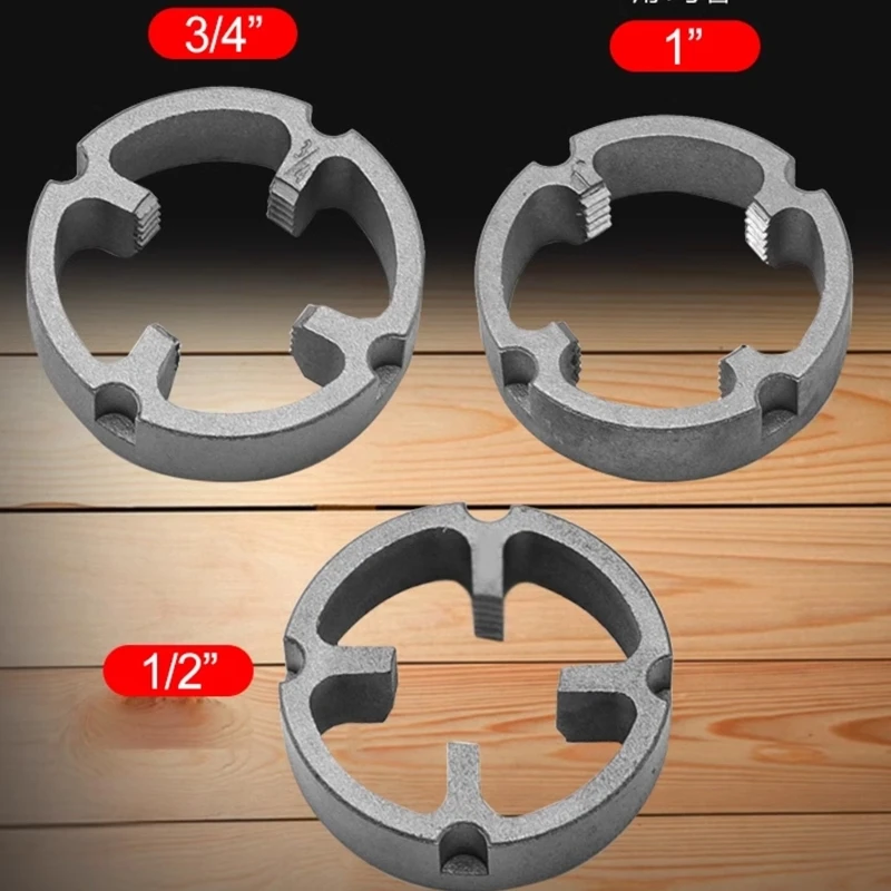 Versatility Pipe Thread Maker Tool Pipe Threader Includes Threading Die For Homes Repairs And Construction Site 37JD