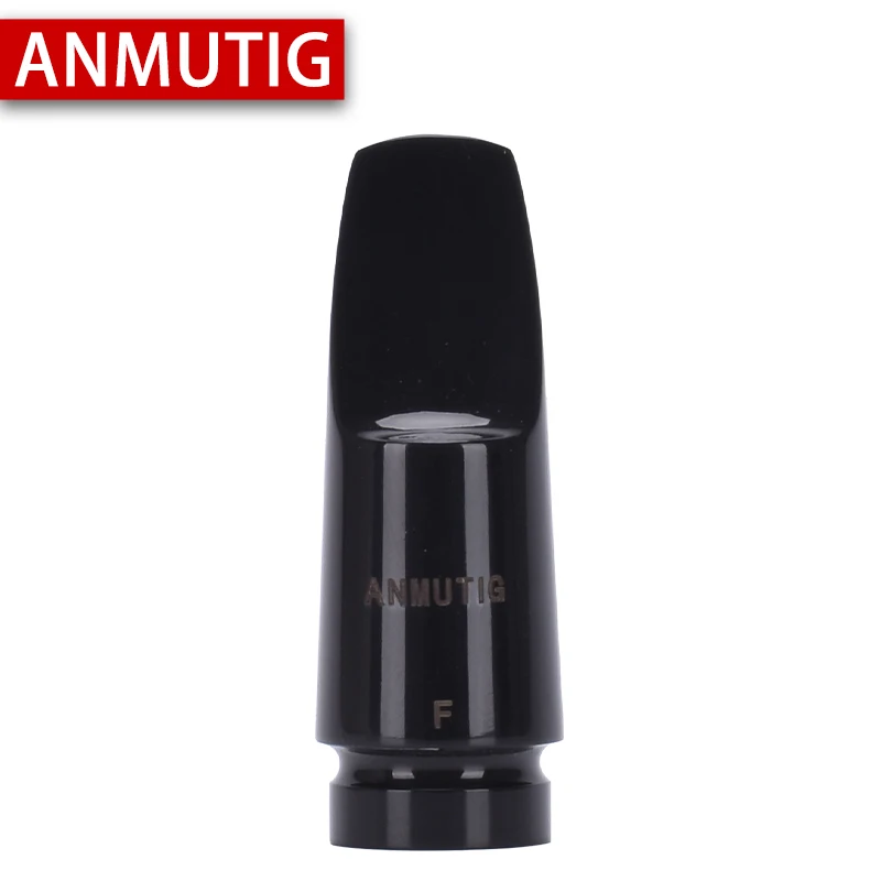 

ANMUTIG-Soprano Saxophone Mouthpiece, Hard Rubber Material, Classical Music Sax Accessory