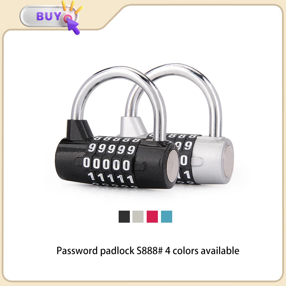 Suitable For S888 Original Baggage Customs Lock Luggage Accessories Combination Lock Simple Portability Anti-theft Security