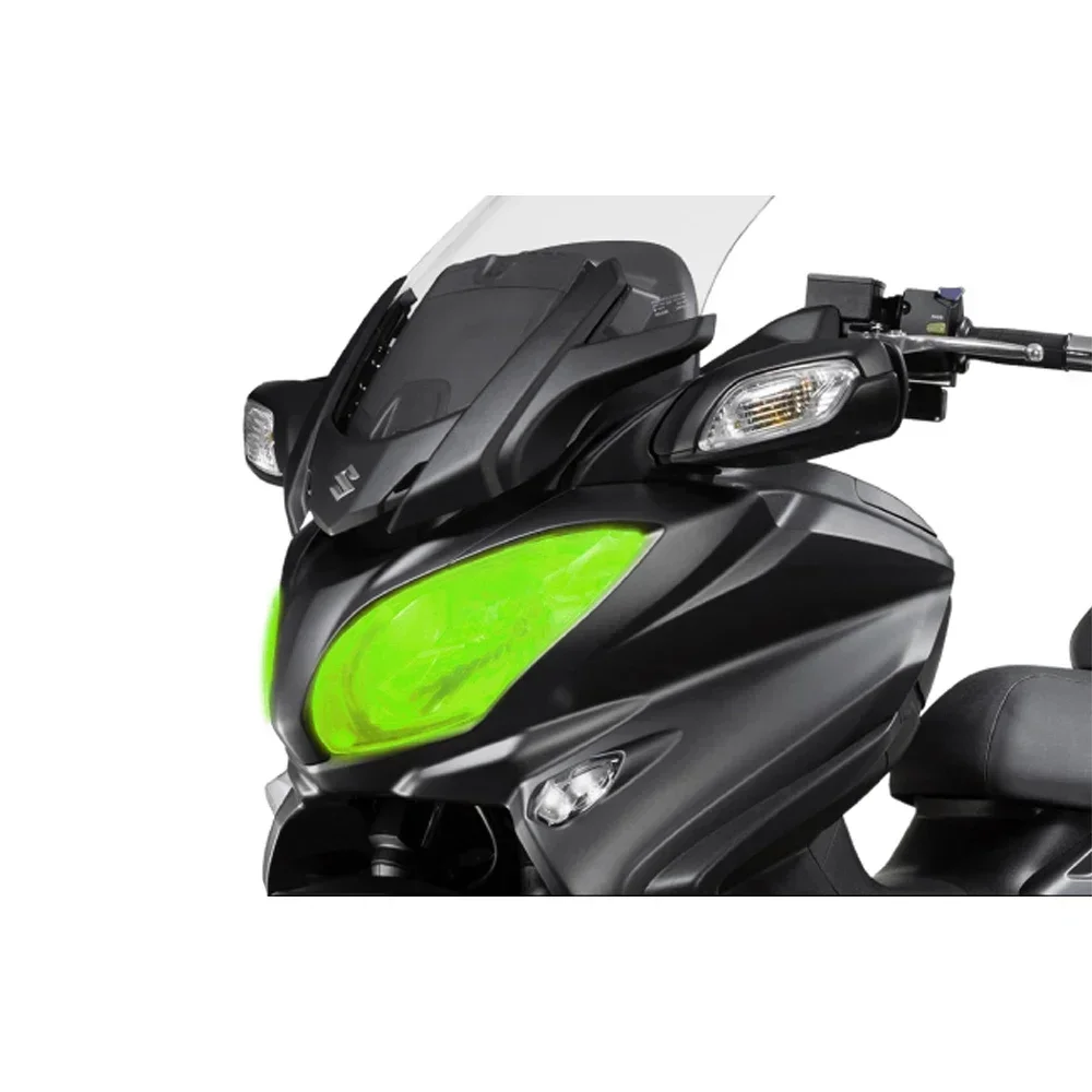 FOR SUZUKI Burgman 400 650 AN650 Motorbike Accessories Headlight Protection Guard Cover - Fluorescent Green