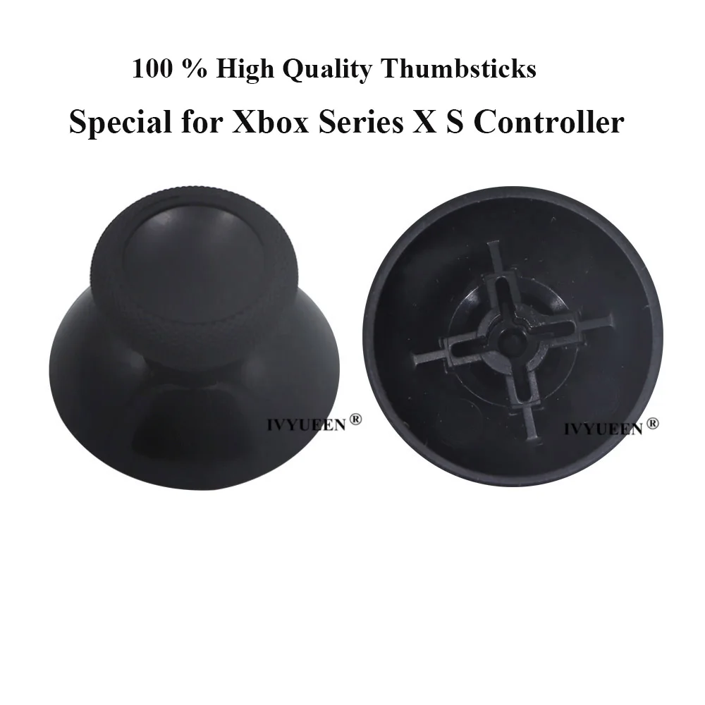 IVYUEEN 6 PCS for Microsoft XBox Series S X XSX XSS Core Controller Analog Joystick Stick Cap Red Blue Gamepad ThumbSticks Cover