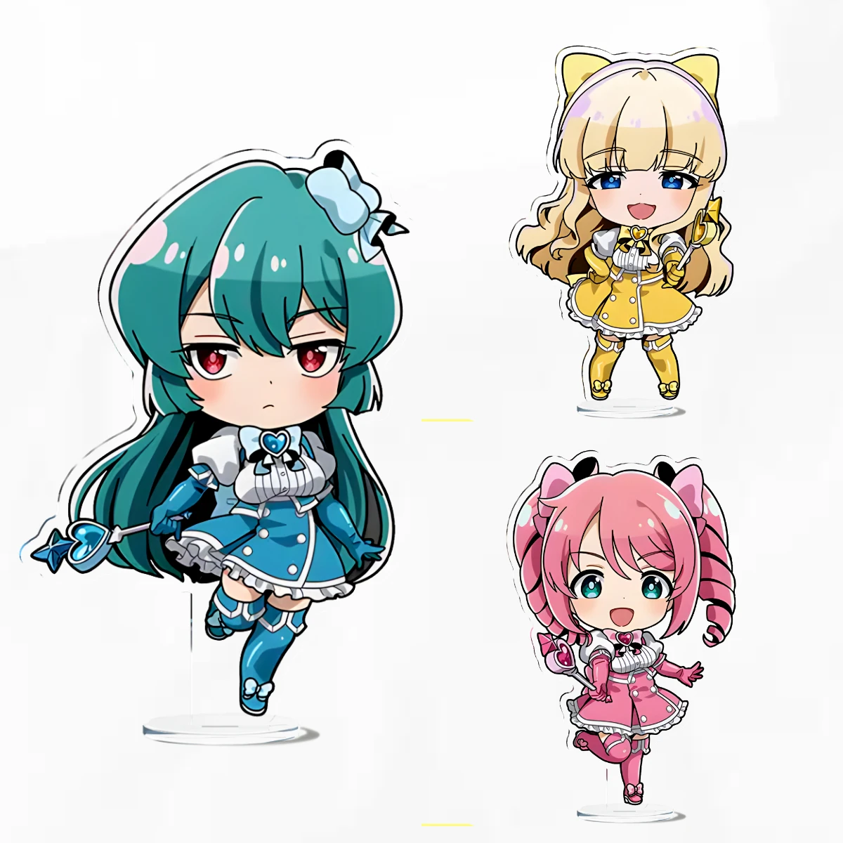 Anime Mahou Shoujo Ni Akogarete tryska nad magicznymi dziewczynami Hiiragi Utena Q wersja 10cm akrylowa figura wystawowa charms Cos