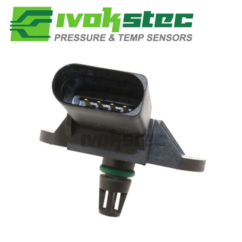 MAP Pressure Sensor 03C 906 051 For VW Eos Polo Jetta Golf Passat Bora Touran Audi A3 A4 A6 Q5 Skoda Seat 03C906051 0261230095 - view 5