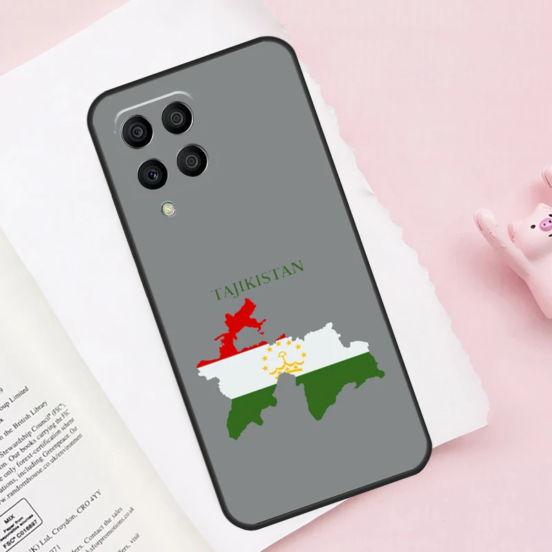 Tajikistan Flag For Samsung Galaxy M13 M23 M33 M53 M30s M31s M32 M52 M12 M55 M15 M20 M21 M51 M34 M54 Case