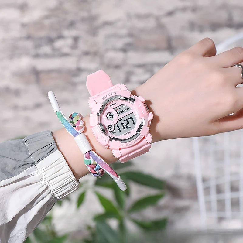 ساعة إلكترونية يونيكورن للأطفال ، ساعة بسيطة للرجال والنساء