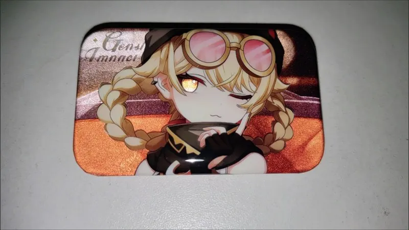 Scaramouche Wanderer Tin Badge Set Of 6 Pieces Gift Birthday Present For Bestie Stocking Stuffer Keepsake Anime Charm