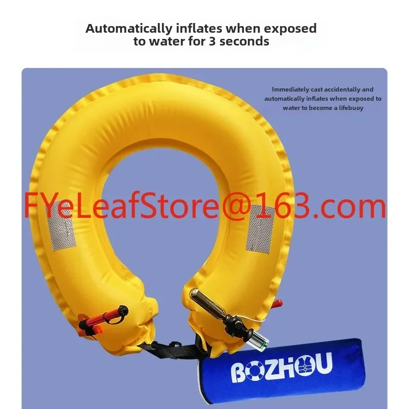 Hot salesPortable car life buoyancy with window breaker automatic inflatable bag