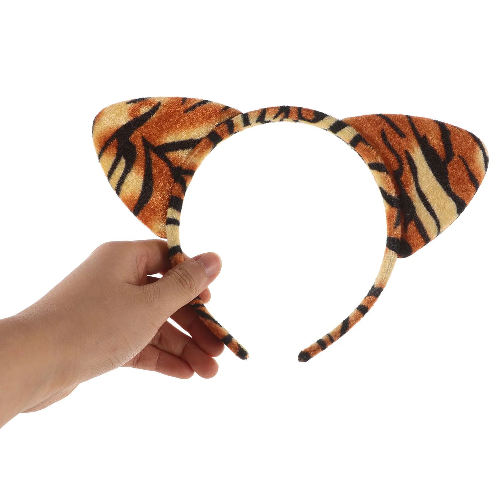 4 Sets Animal Ear Headband Light Costume Accessories Tiger Hair Hoops Tail Prop Convenient Plastic Cosplay Headdress Chic