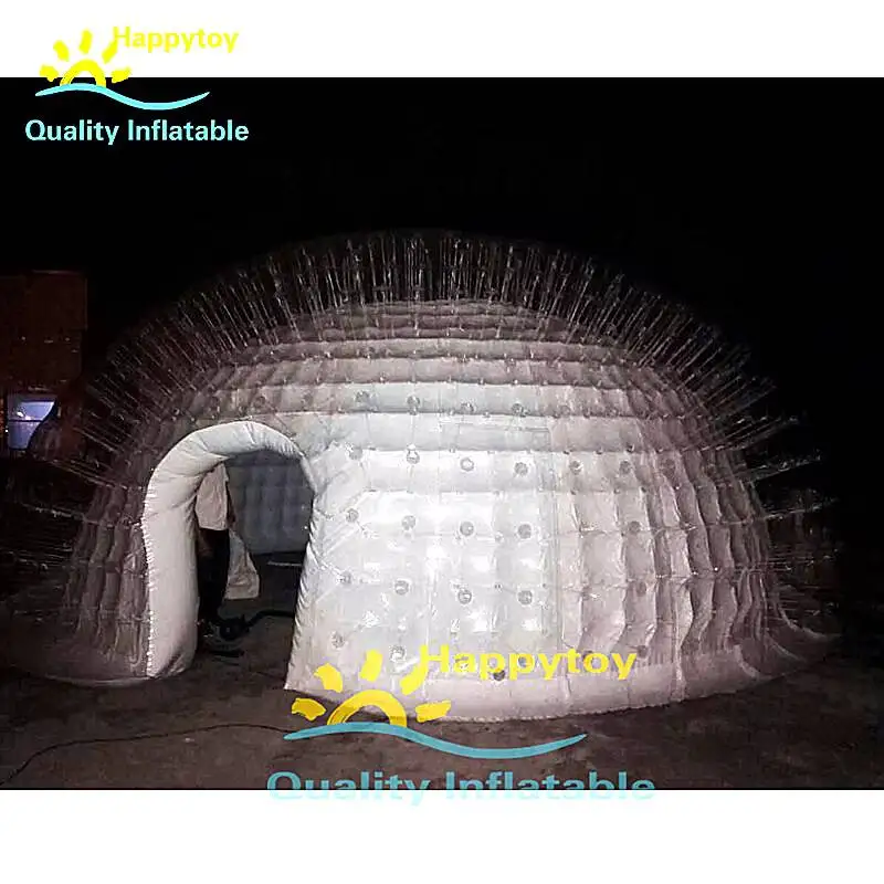 เต็นท์ทรงอิกลูเป่าลมสีขาวสำหรับงานอีเว้นท์ ดีไซน์ใหม่ คุณภาพสูง เหมาะสำหรับงานปาร์ตี้ งานเลี้ยง และงานอีเว้นท์ต่างๆ