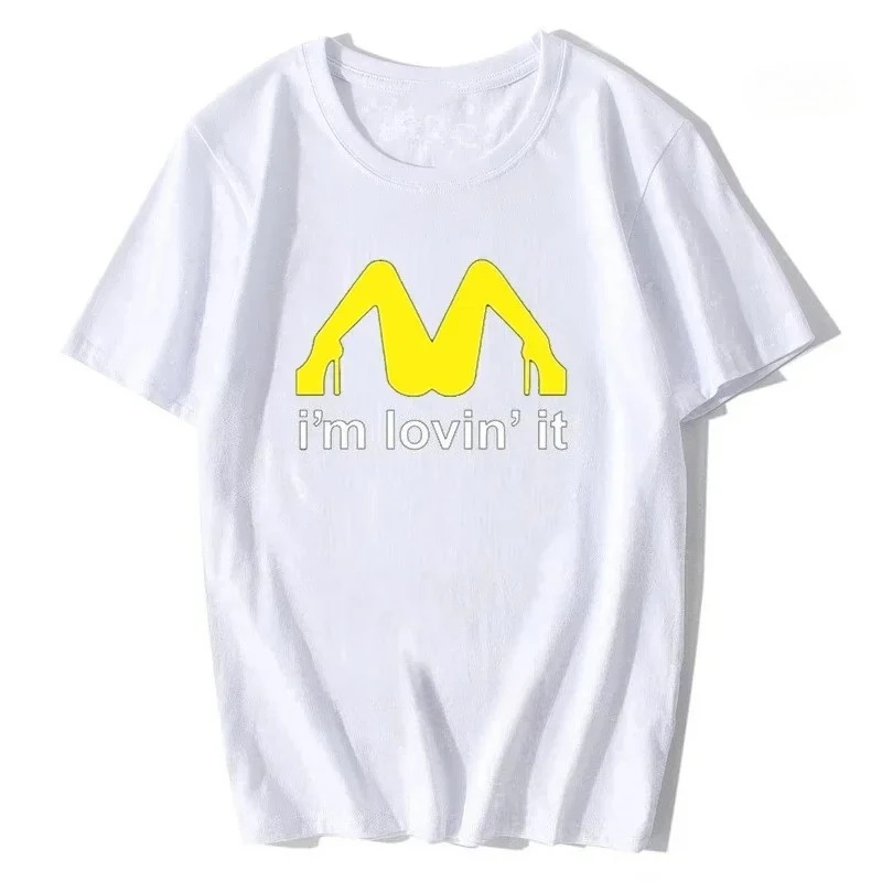 أنا حقًا أحب شخصية الموضة الإجرامية غير المناسبة تي شيرت نسائي تي شيرت Harajuku ملابس الشارع