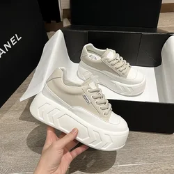 College Style Sneakers All-match White Platform  Shoes Women Vulcanize Shoes Casual Shoes Women Comfortable Breathable Tennis