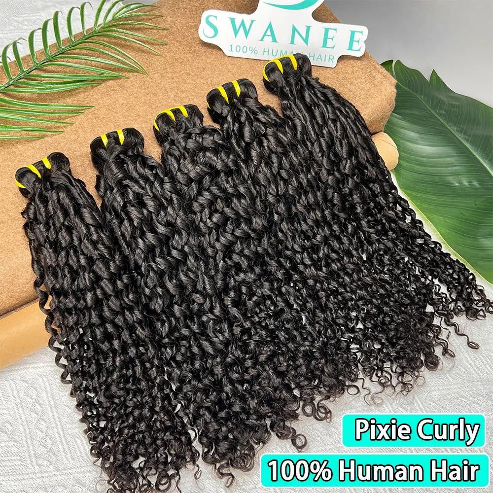 15A الأفرو بيكسي البورمية مجعد 100% عذراء الشعر البشري الخام 1/3/4 حزم صفقة ضفيرة شعر برازيلي لحمة مزدوجة تمديد