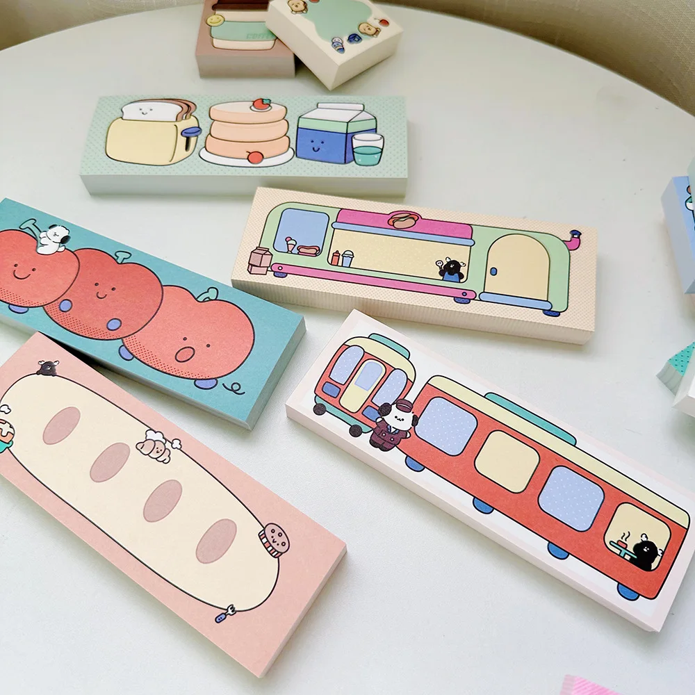 Presente adorável estilo único opcional floral kawai retro loja almofada longa bonito nota papel estudante manual material 100p bonito sakura