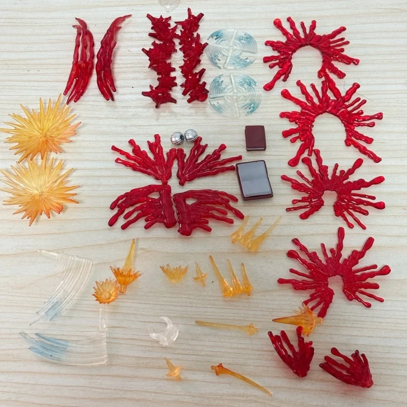 Premium Version 1/12 Scale Scene Accessories Blood Effects Model Complete Set for 6'' Shf Action Figures Bjd Body DIY Accessorie