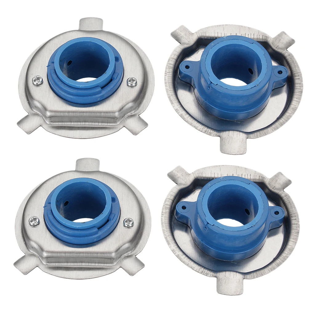 Headlight Adapter Holder H4 Halogen Headlights Retainer Base Clip Car Bulb Conversion Kit for LED Car Lights