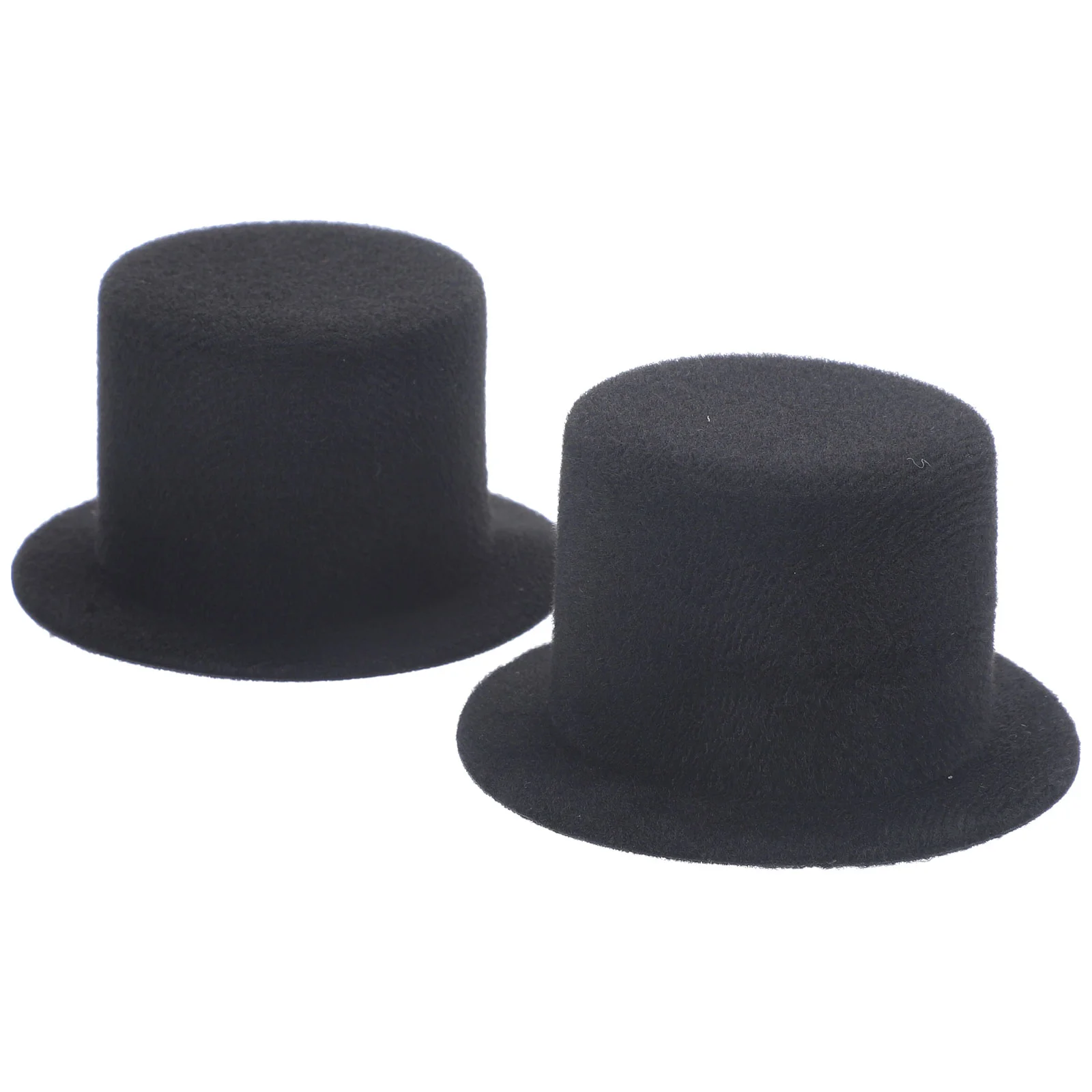 2 Pcs Mini Hat Crafts Decorations Hats Tiny DIY Tops Decorative Small for Women