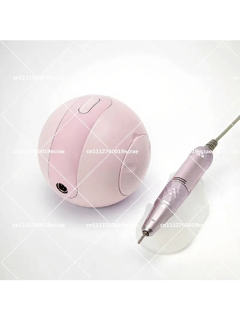 Professional 35000 RPM Ball Shape Electric Nail Drill Tool Desktop Gel Manicure Machine for Salon Use