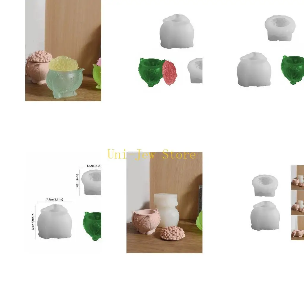 

40GB Reusable Silicone Storage Box Mold Handmade Resin Plant Pot Casting Supplies