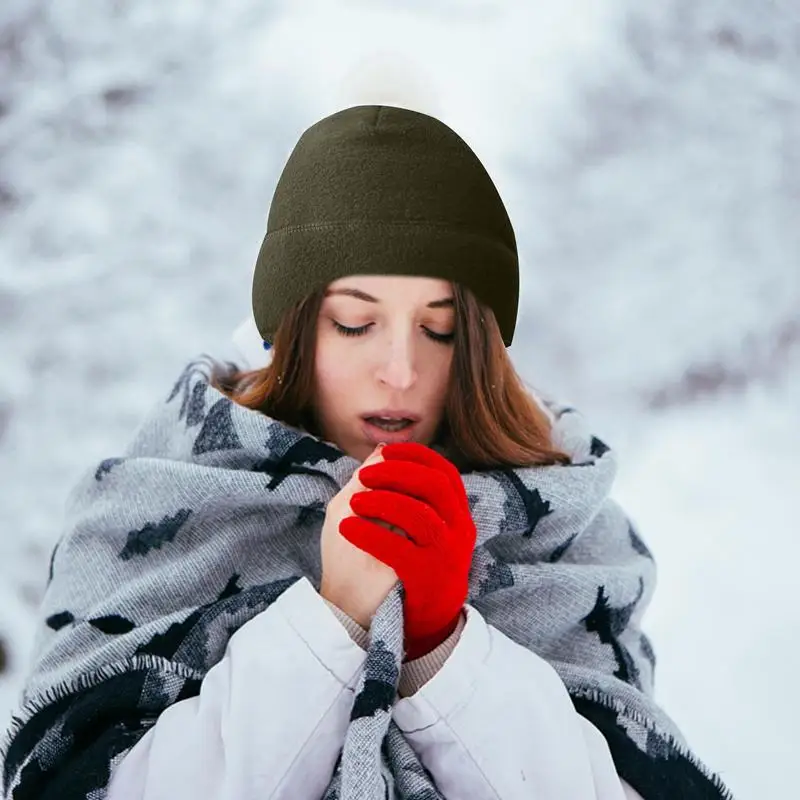 Winter Plüsch Hüte warme Schädel Mützen für Frauen Männer wind dichte Hüte männliche Outdoor Thermal Schnee Ski Hüte