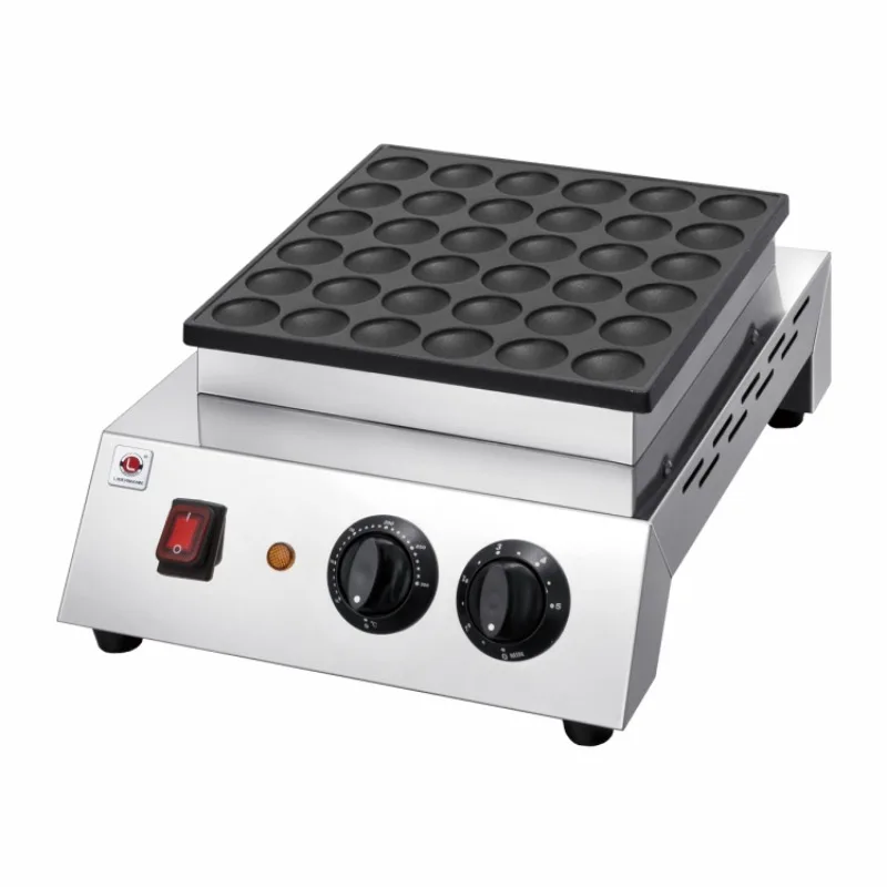 

CE 220V NO-stick Dutch Poffertjes Grill Mini Pancake Machine Electric Pancake Maker