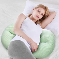 Almofada de proteção de algodão para gestantes, suporte abdominal, almofada multifuncional para dormir, nova moda