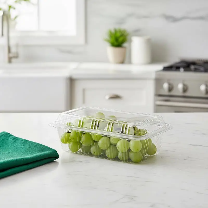 100PCS Disposable Takeout Packaging Boxes Tight Seal Leakproof Crush Resistant Containers for Catering Event Use