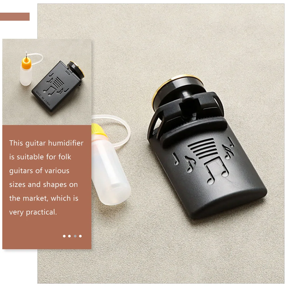 

Humidifier Guitar Accessory Kit Maintenance for Bedroom Diffuser Sound Hole Humidifiers Plastic Small Cost-effective
