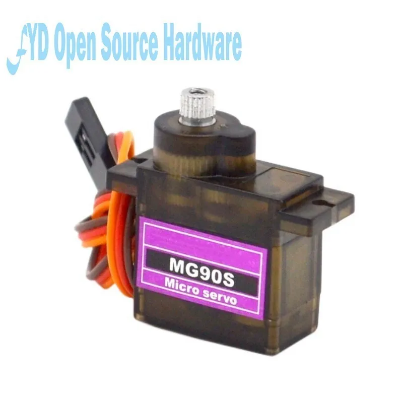 Micro servomoteur SG90 9G pour RC Robot, bras servomoteur, jouet, avion, hélicoptère, modèles d\'avion 180 °/360 °