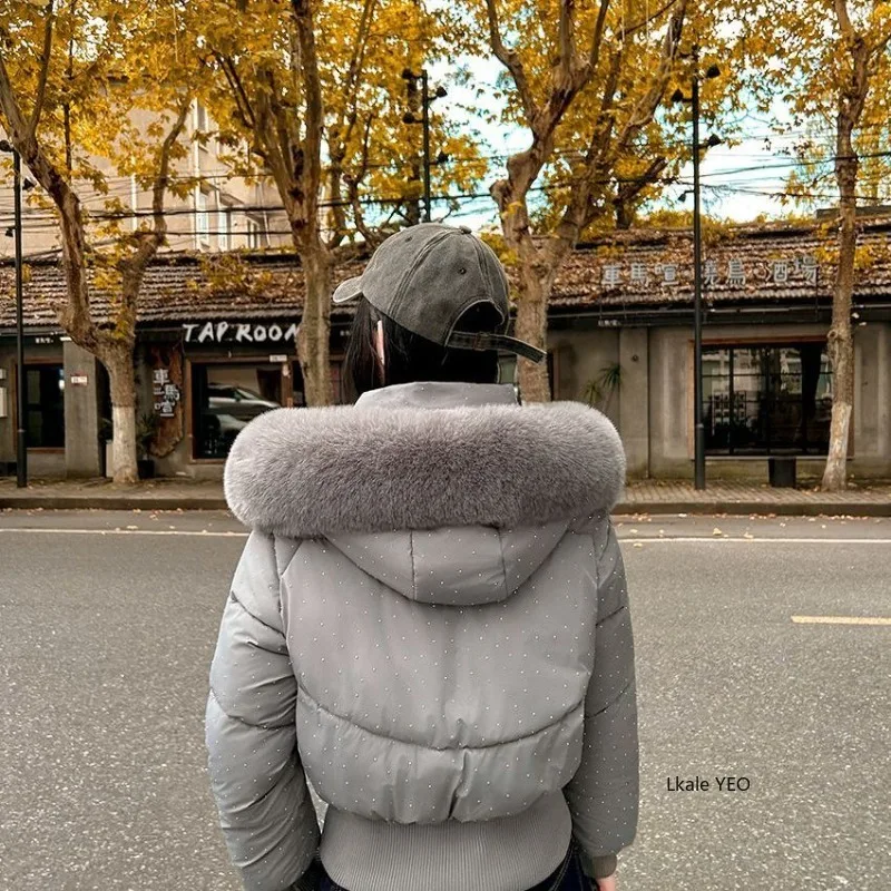 New Down Cotton Jacket 2026 Comfortable Casual Women's Winter Parka Ladies Coat Sense of Design Warm Fashion Female Jacket