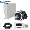 【EU US】400W 600W 750W 1000W 1KW AC 서보 모터 CNC 세트 키트 자기 인코더(브레이크 + 드라이버 포함) 3