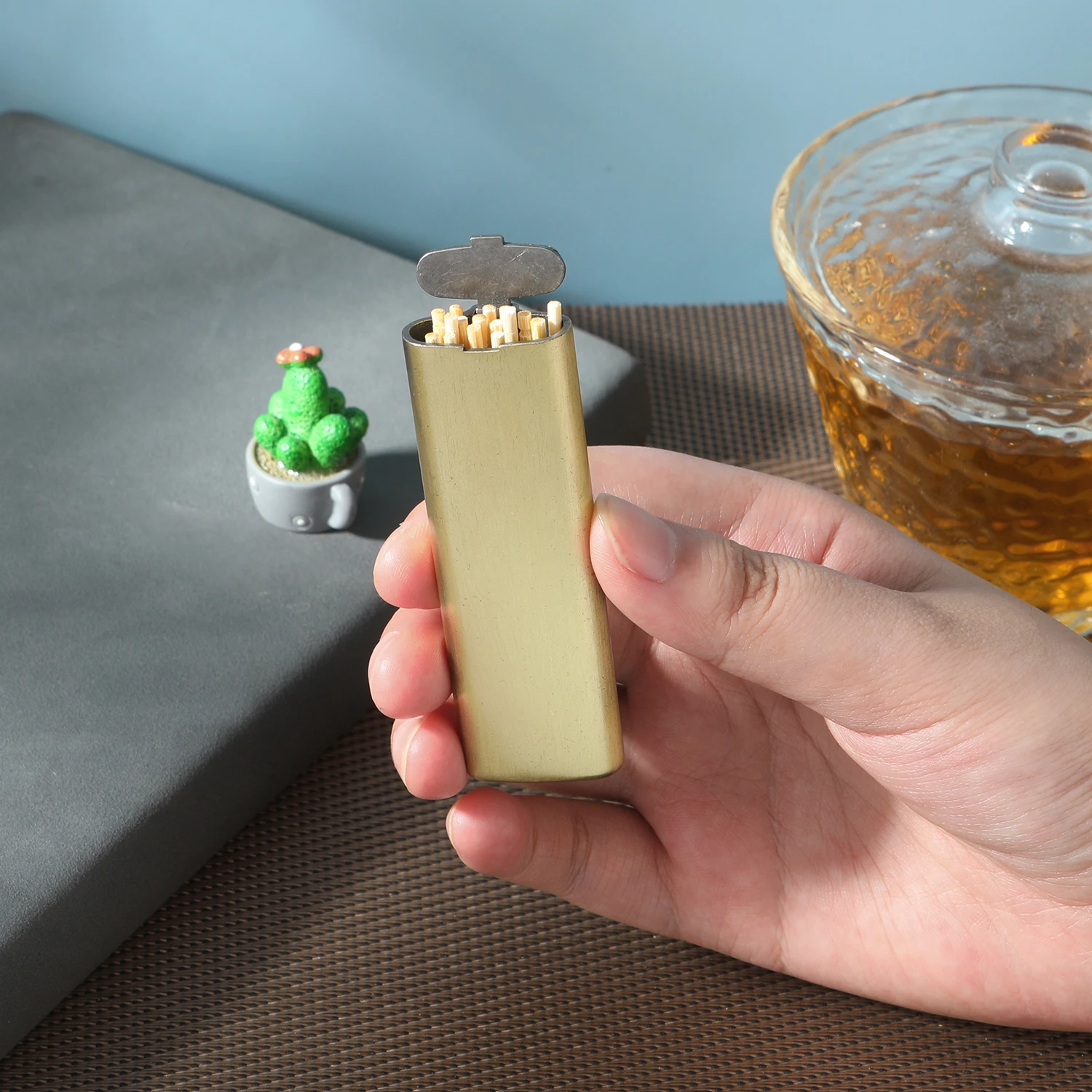Portable Metal Toothpick Holde - Phone Cases The Dairy ulasan dan harga