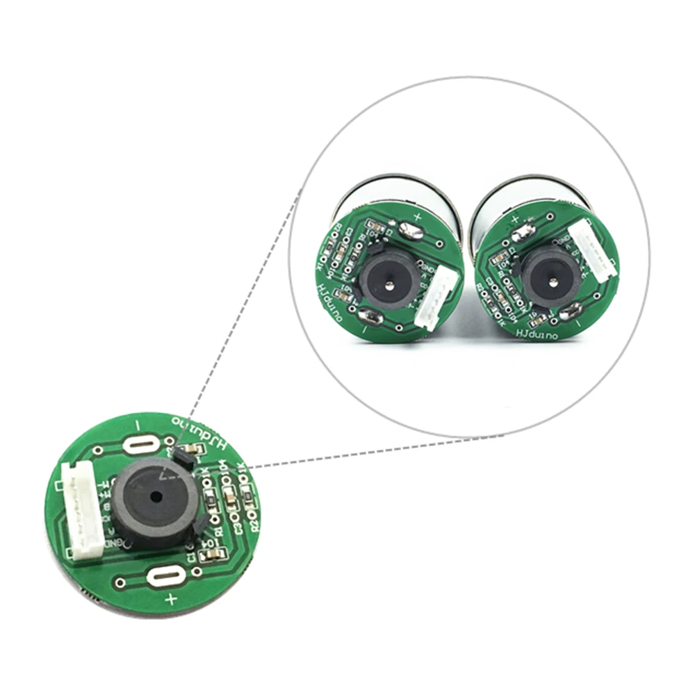 DC Motor Speed Sensor Module AB Phase Incremental Hall Sensor Encoder Magnetic Coding Speed Module for MCU Control