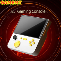 Gamemt Handheld Game Console E5 5-Inch Hd Arcade Two Player Battle Screen Projection Large Capacity 5000mah Retro Style