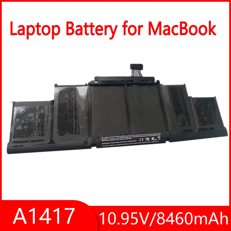 

Аккумулятор для ноутбуков Apple A1417, A1494, A1618, A1398 (версии 2012 и начало 2013 г.) для MacBook Retina Pro 15 дюймов, совместим с ME665LL/A, ME664LL/A