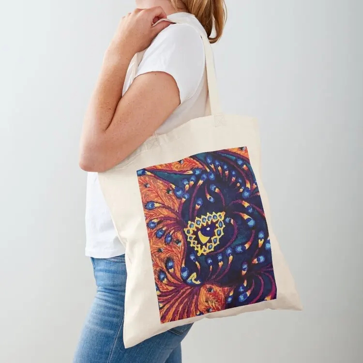 

“Psychedelic Cat” by Louis Wain Tote Bag shopping trolley bag Women's beach bags women bag tote men's