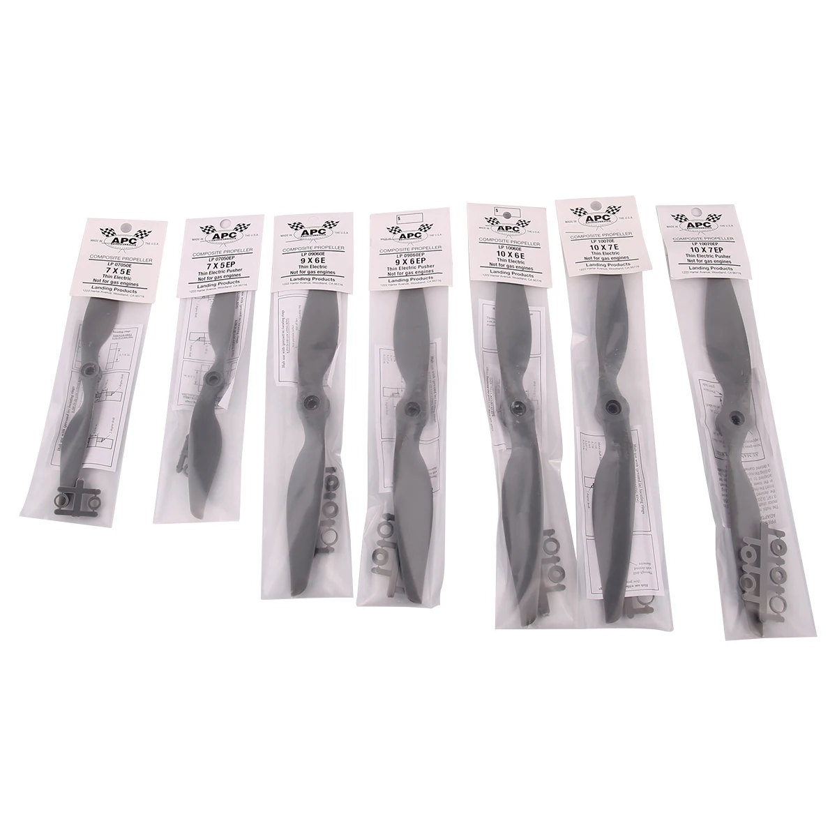 American APC original high-efficiency positive and reverse  composite propeller electric 7*5/8*6/9*6/10*6/11*7/12*6/13*6.5/14.85