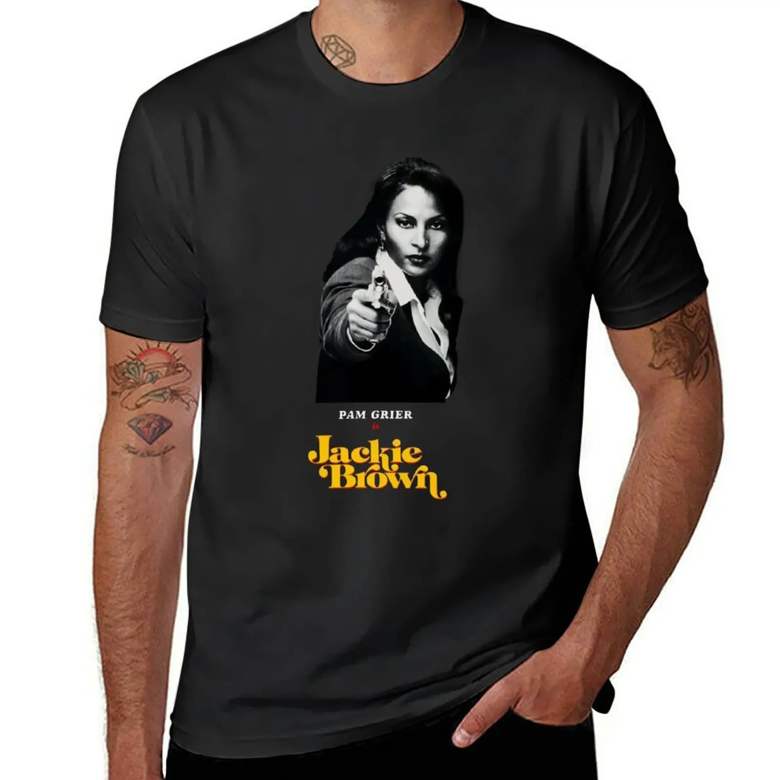 

Pam Grier - Jackie Brown -70s Tshirt T-Shirt aesthetic clothes quick-drying customs design your own men clothes