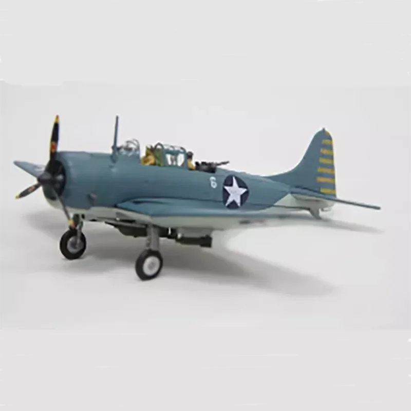 14cm Alloy Finished Aircraft Model American SBD Airplane Model Fearless Dive Bomber Midway Naval Battle Fighter Model