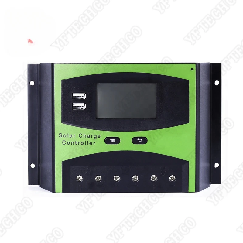 Charger Mppt Mini Solar Chargers 12V 3000W 48V 100A  Lv5048 High Voltage Pip3024Mk Control Boards Pmw Charge Controller