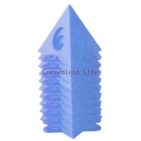 L1EE 10Pcs Pyramid Painting Stands Plastic Mini Paint Stand Painting Triangle Stand Set High Strength Canvas Support
