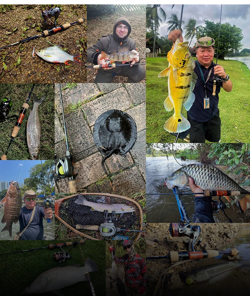 PURELURE CREEK DANCE Forellenrute BFS Fishing Casting UL Spinning Light Travel Rod Stream Ejection Rod Fuji Alconite Ring Barsch – Detail 3