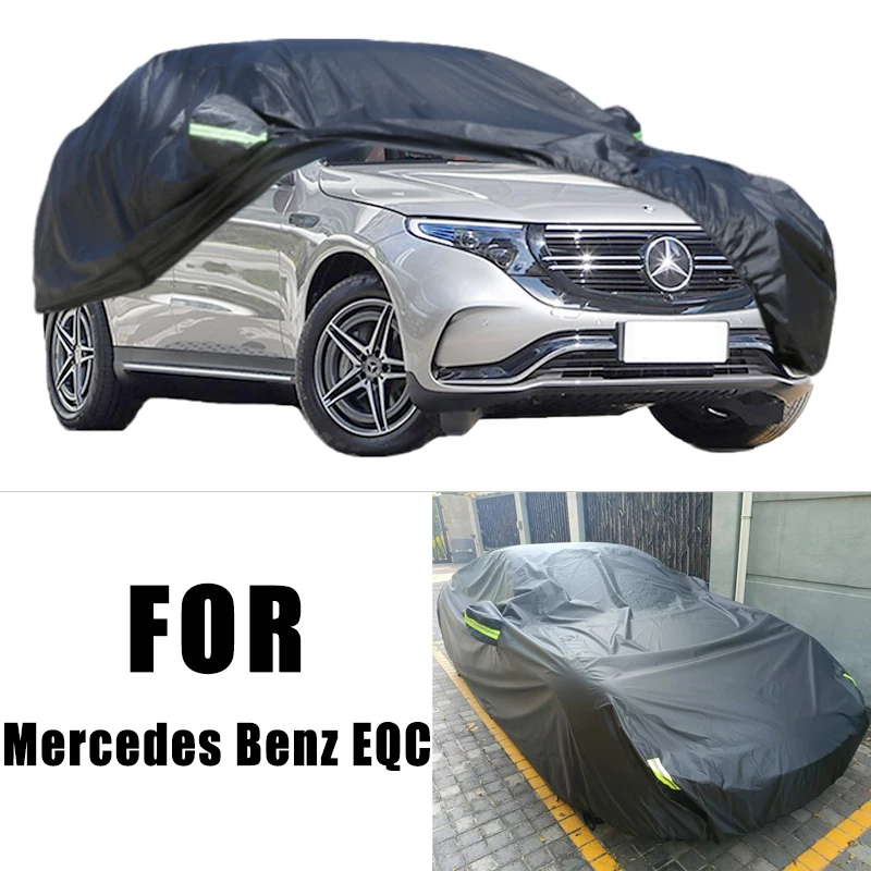

For Mercedes Benz EQC All-Weather Car Covers 6-in-1 Waterproof Dustproof UV Proof Snowproof Scratch Resistant Protection