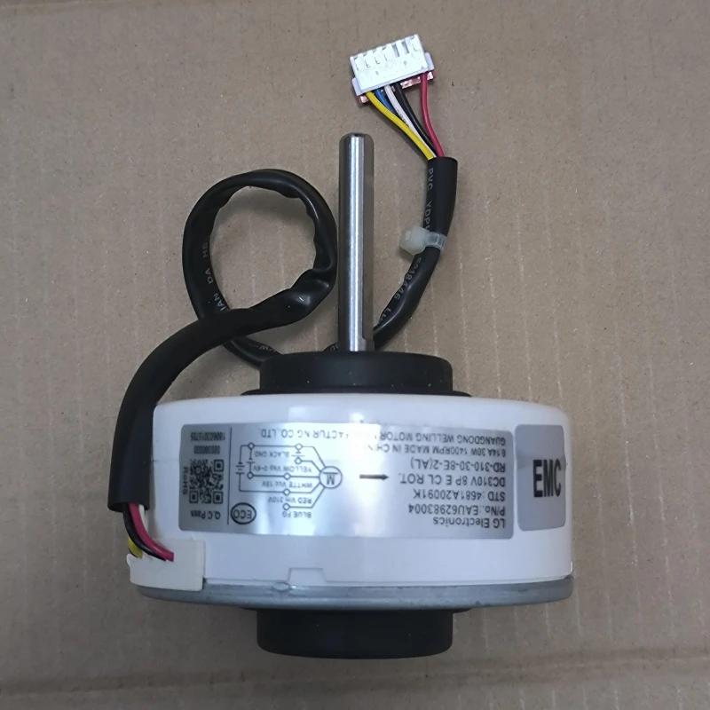 DC310V 0.14A 30W 1400RPM 8P air conditioning motor for LG Variable frequency air conditioning replacement Fan motor